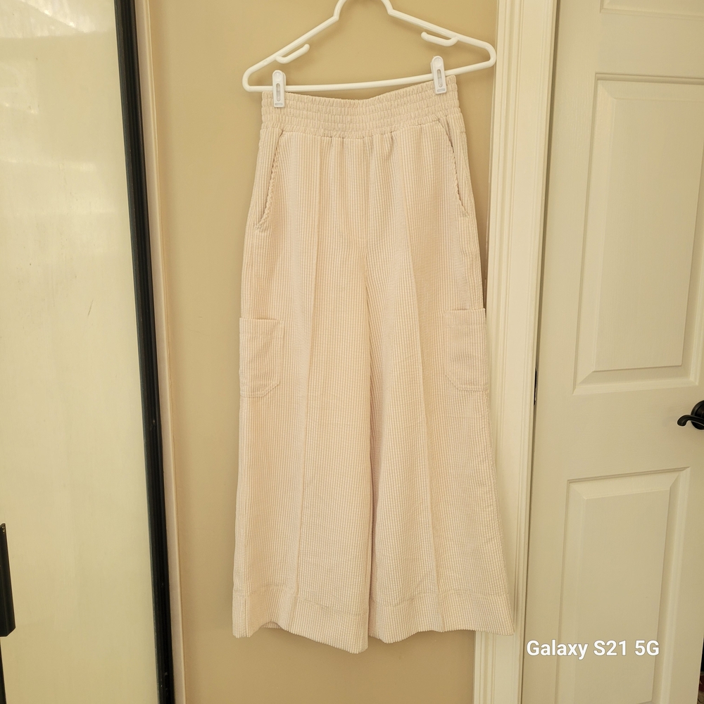 Urban Outfitters Cream Corduroy Pants